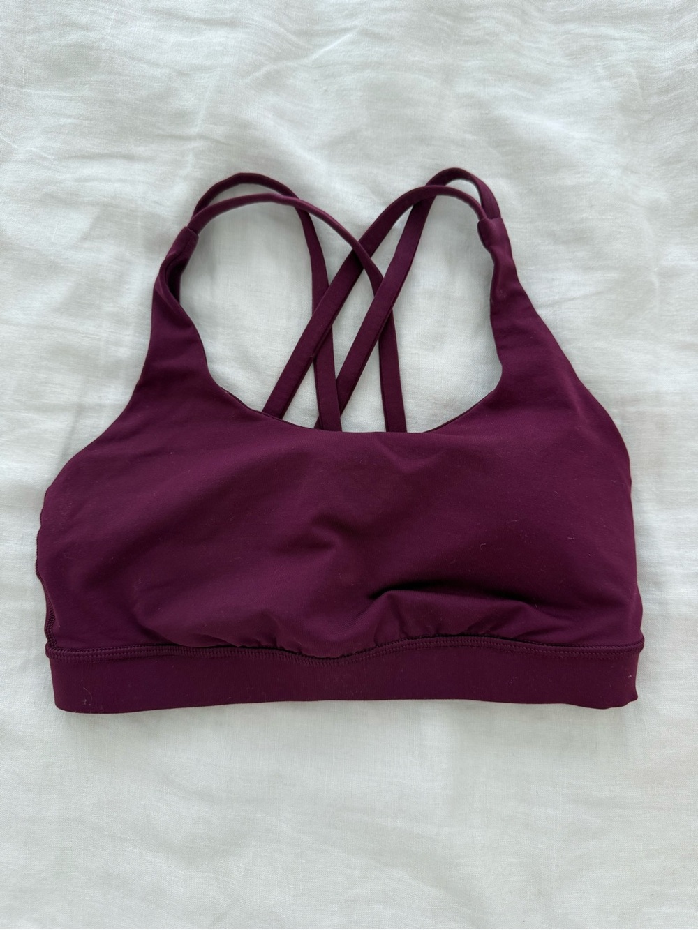 lululemon athletica Strappy Sports Bra - Plum